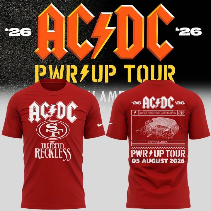 Exclusive 2026 AC/DC - Power Up Tour T-Shirt