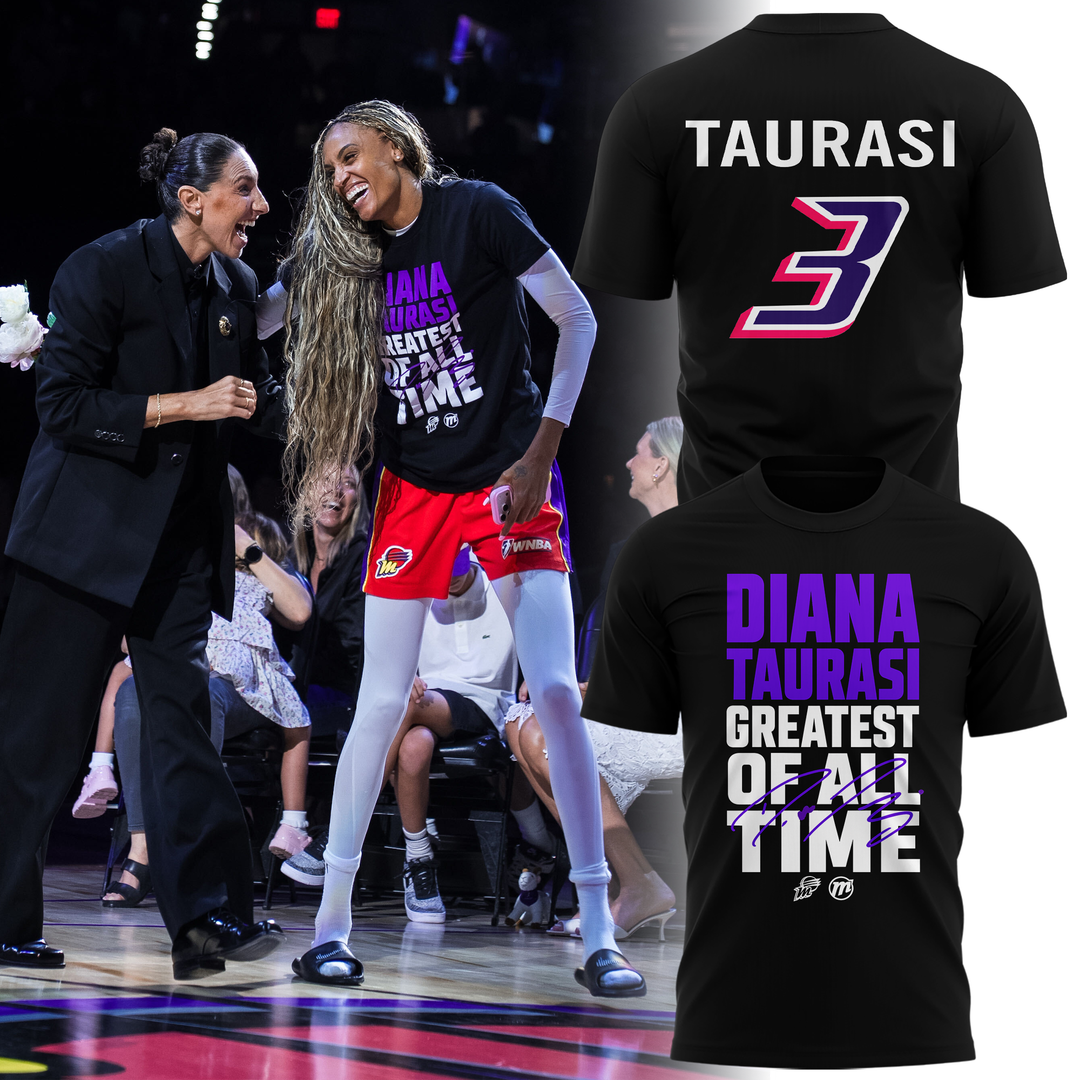 Diana Taurasi - Phoenix Mercury 20 Years 1 Team Portrait T-Shirt