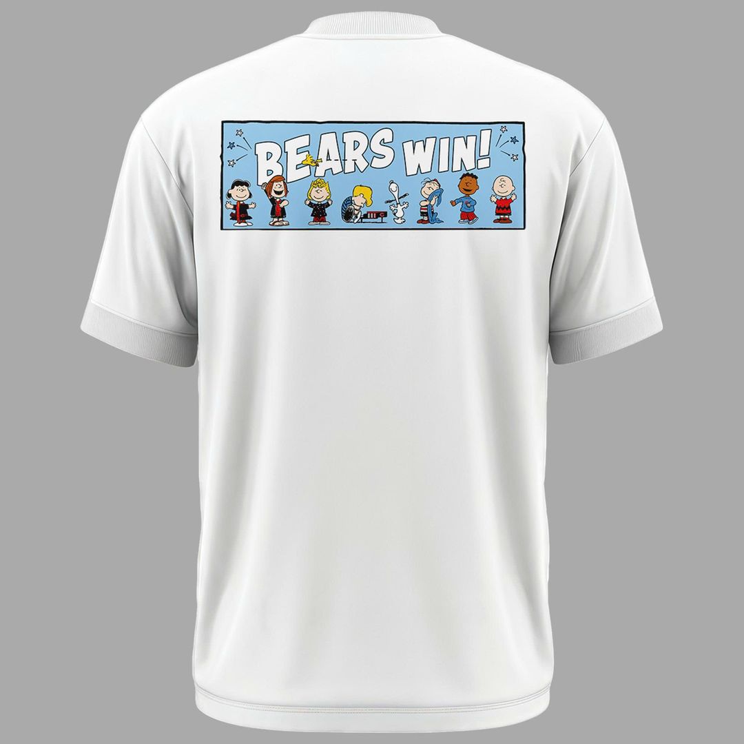 The Bears x Peanuts Kids "BEARS WIN" T-Shirt