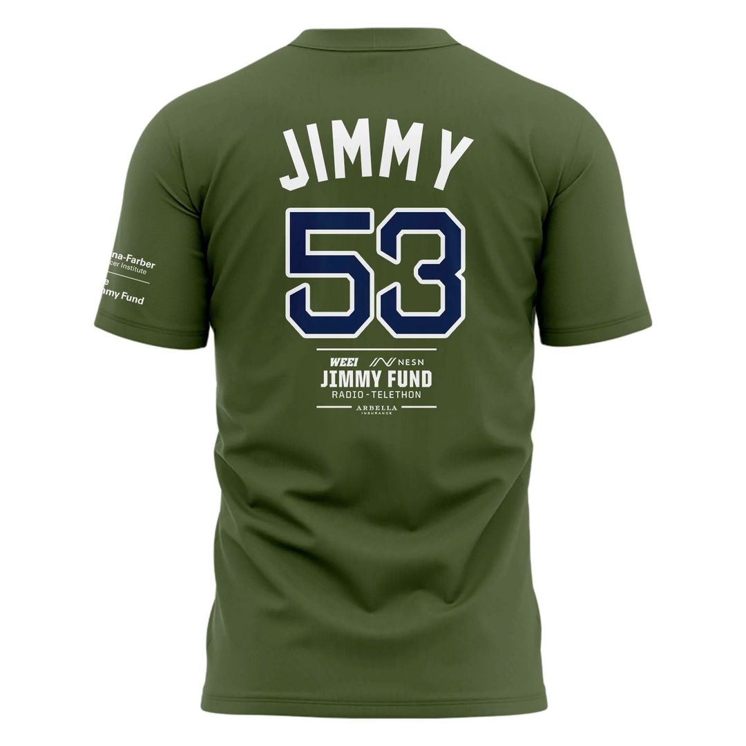 Special The Jimmy Fund x Boston Red Sox 2026 Strike Out Cancer T-Shirt
