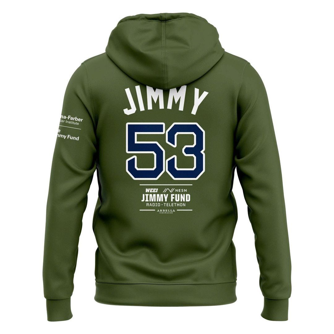 Special The Jimmy Fund x Boston Red Sox 2026 Strike Out Cancer Hoodie