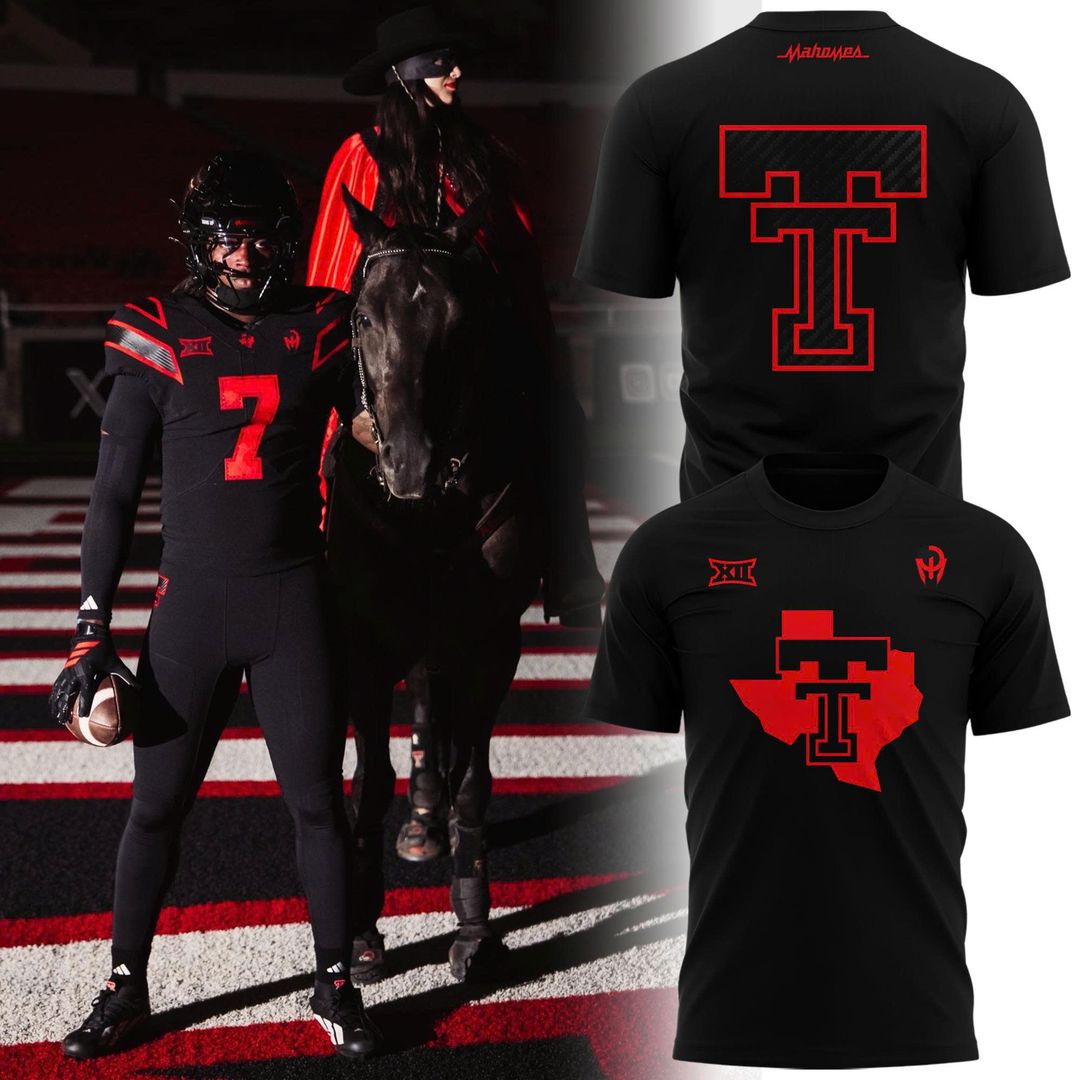 Texas Tech Football Red Raider Nation “Let’s Ride” TShirt