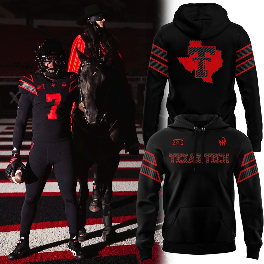 Texas Tech Football Red Raider Nation “Let’s Ride” Hoodie