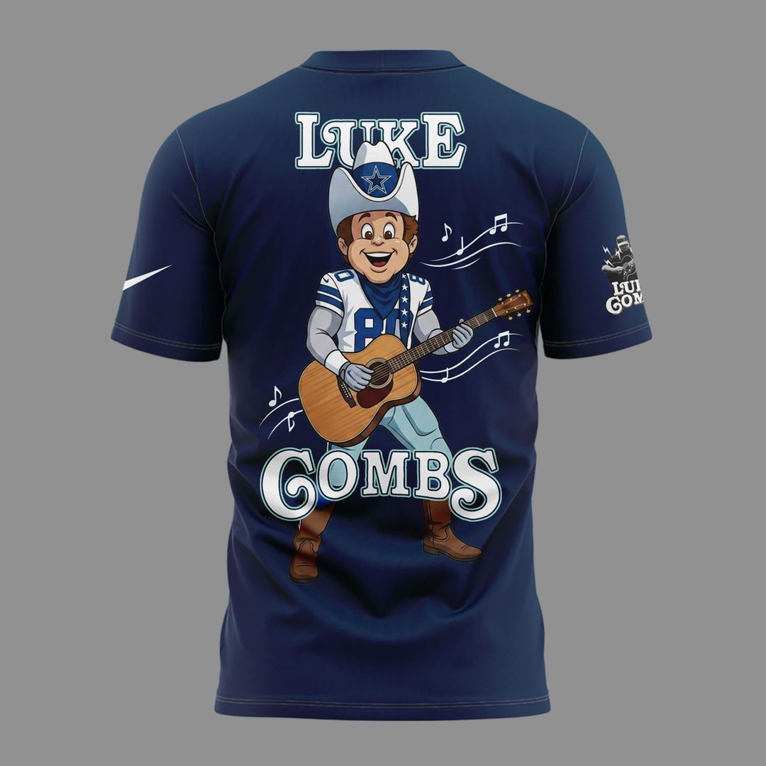 Luke Combs x Dallas Cowboys - My Kinda Saturday Night Tour 2027 T-Shirt