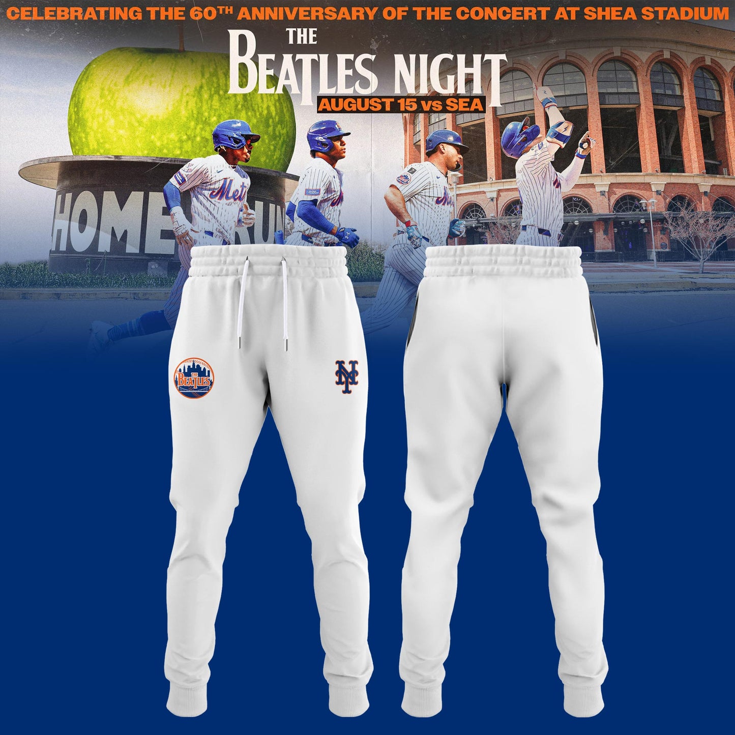 New York Mets The Beatles Night 2025 Limited Edition Hoodie