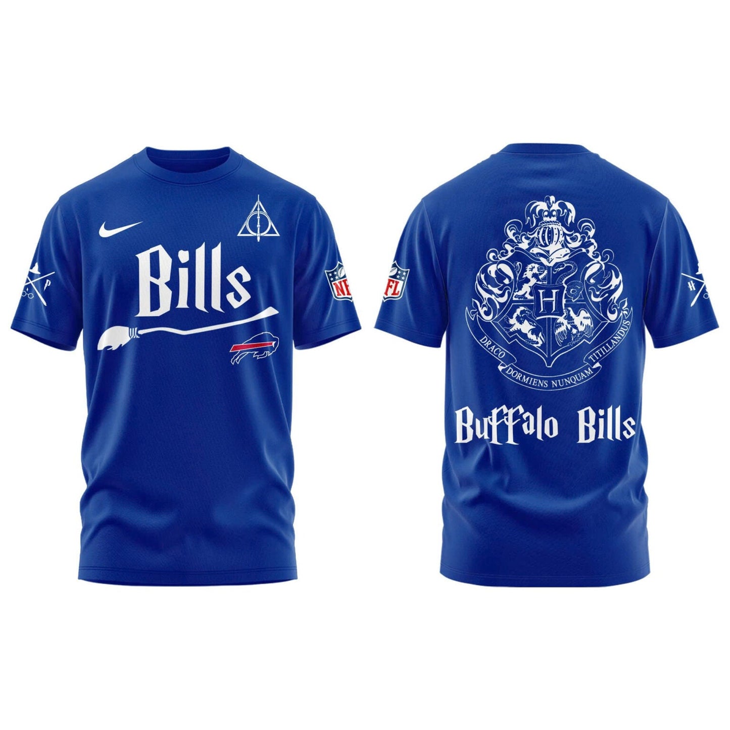 Buffalo Bills Harry Potter 2025 Combo Tshirt