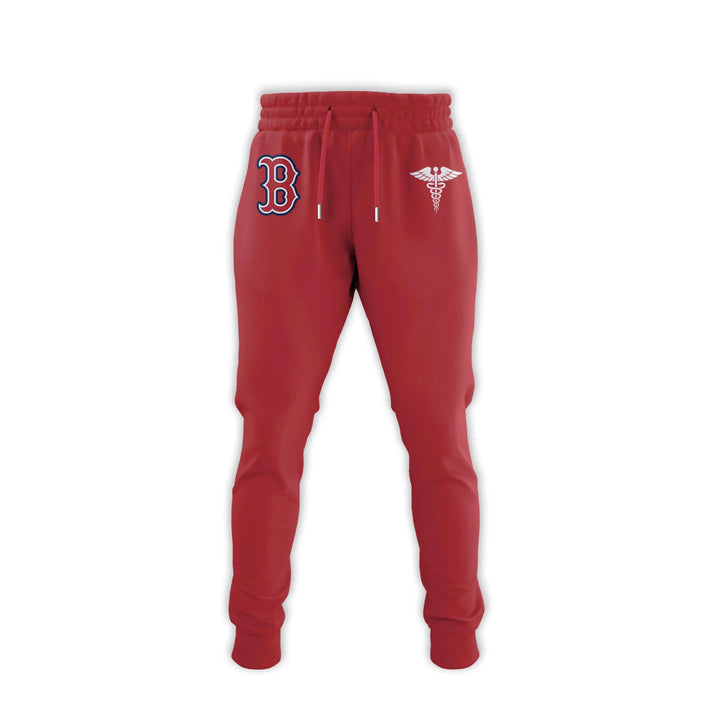 2026 Boston Red Sox Healthcare Appreciation Night Limited Edition HoodieJ ogger And Cap Red Outfit