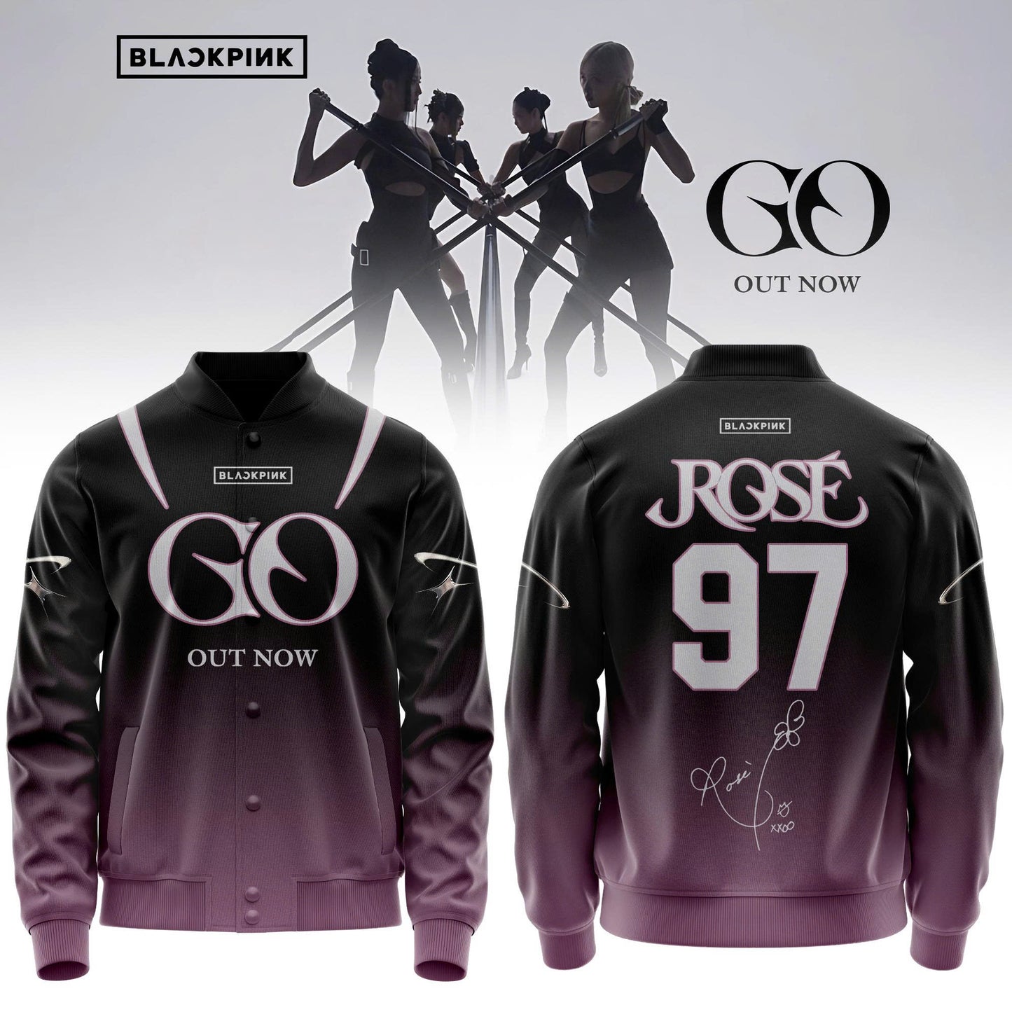 BLACKPINK ‘GO’ OUT NOW – Jacket (Rosé)