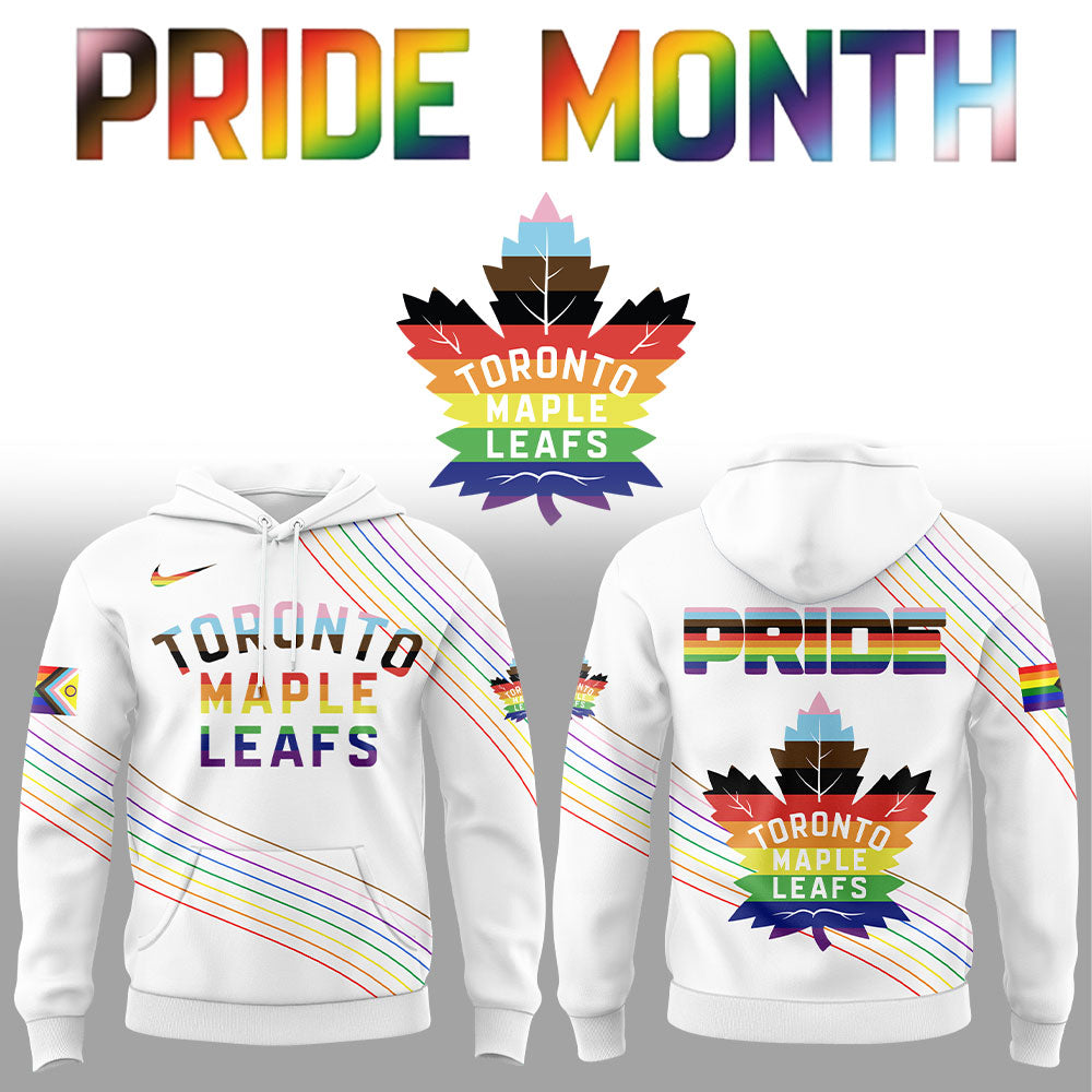 Toronto Maple Leafs Happy Pride Month Hoodie