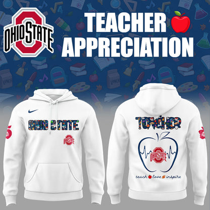 Ohio State Football TEACHER Appreciation 2025 Combo Hoodie
