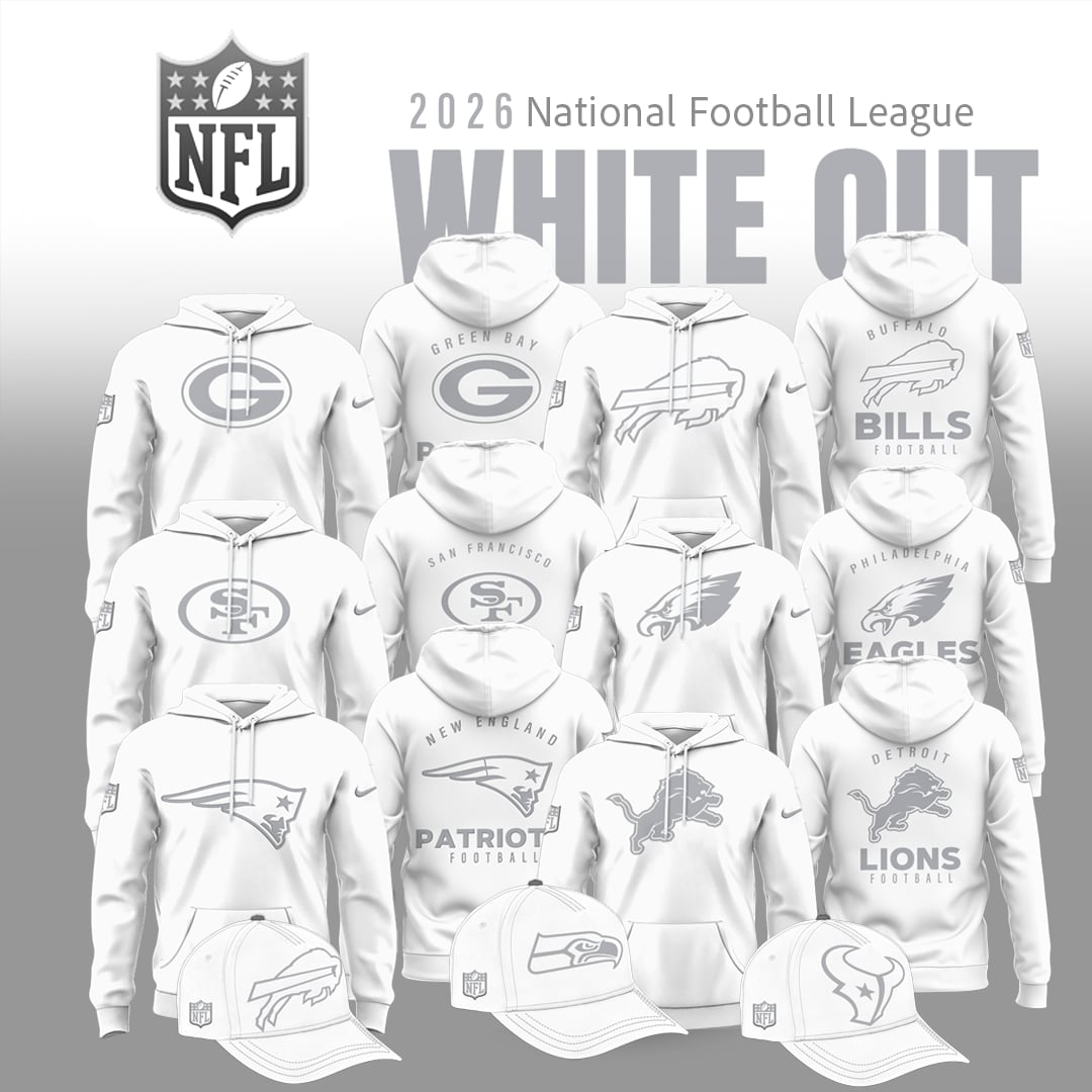 All Team NFL 2025 White Out Limited Edition Combo V1