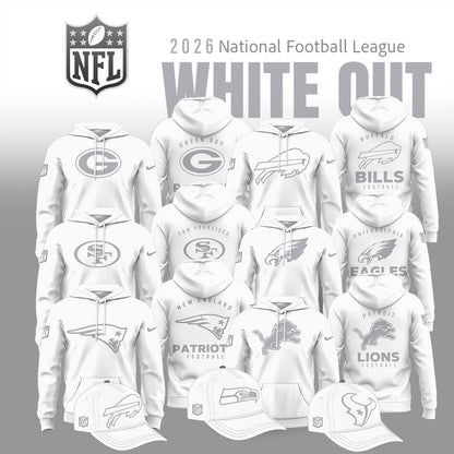 All Team NFL 2025 White Out Limited Edition Combo V1