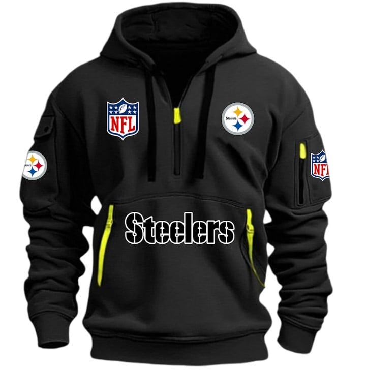 Pittsburgh Steelers 2026 New Half Zip Hoodie
