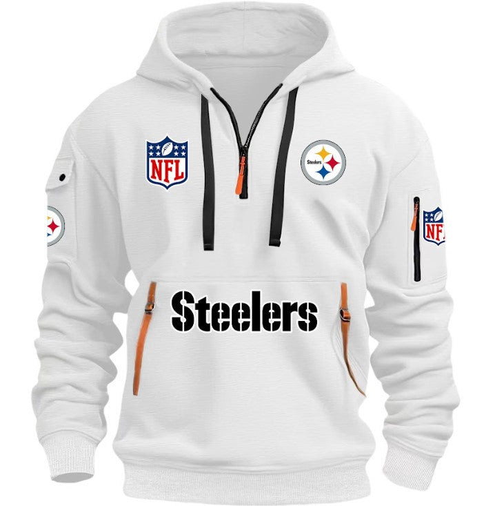 Pittsburgh Steelers 2026 New Half Zip Hoodie