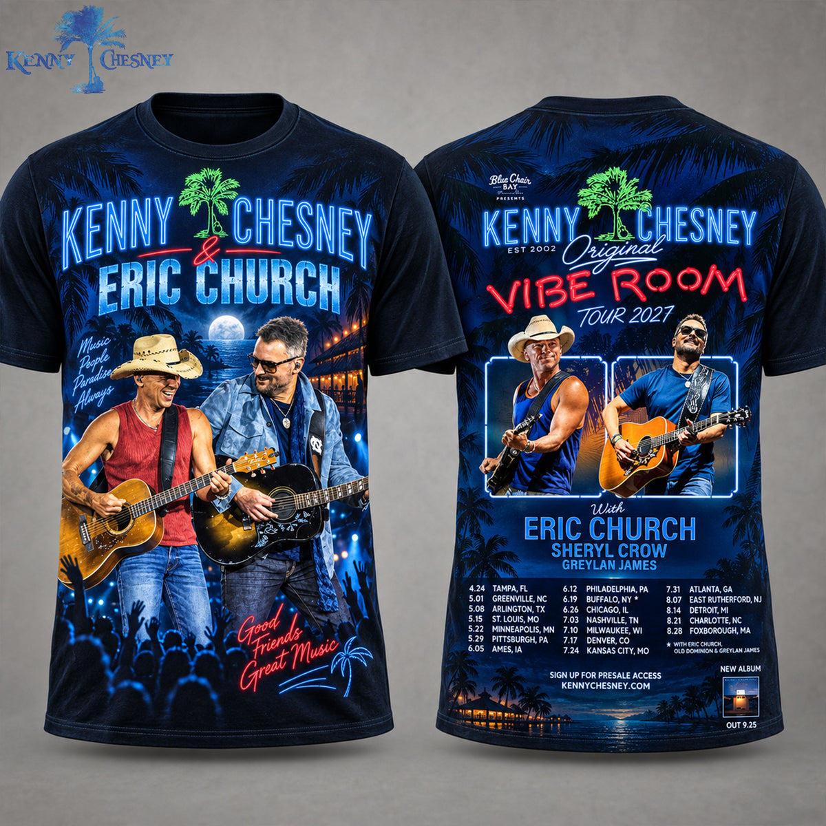 The Original Vibe Room Tour 2027 Limited Edition Tshirt