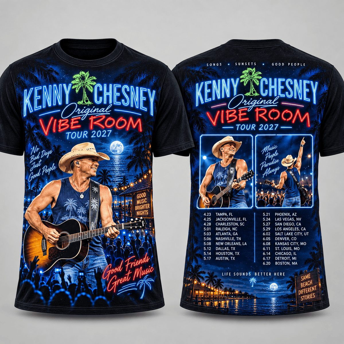 The Original Vibe Room Tour 2027 Limited Edition Tshirt