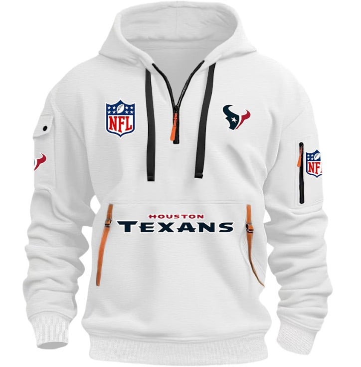 HOUSTON TEXANS 2026 New Half Zip Hoodie