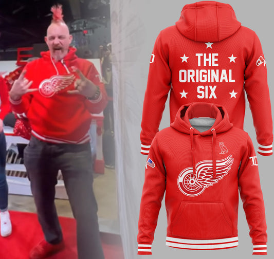 Detroit Red Wings Special The Original Six Hoodie