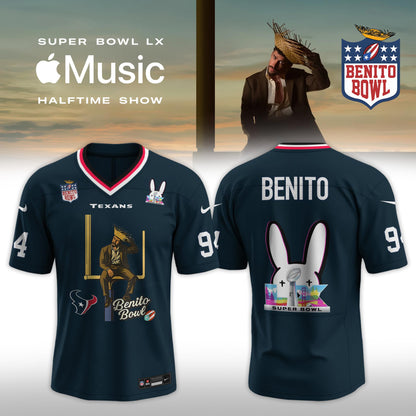 Houston Texans x Bad Bunny Super Bowl LX The Halftime Show Special Edition Jersey