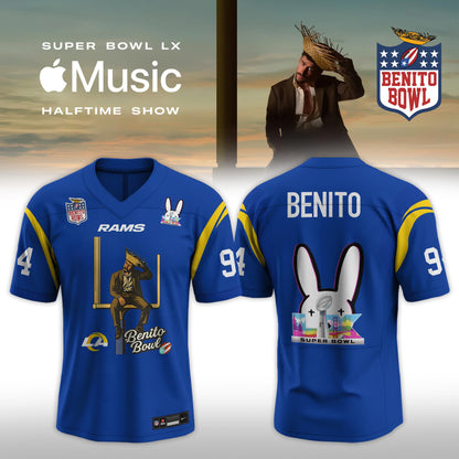 Los Angeles Rams x Bad Bunny Super Bowl LX The Halftime Show Special Edition Jersey