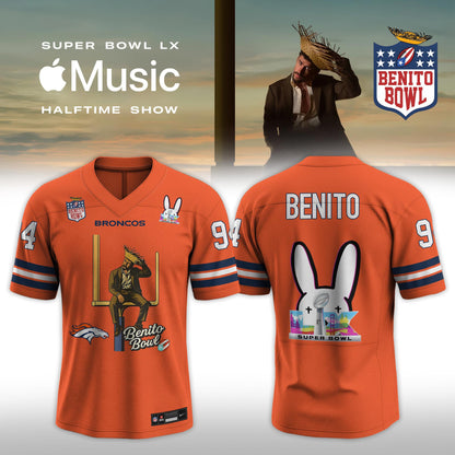 Denver Broncos x Bad Bunny Super Bowl LX The Halftime Show Special Edition Jersey