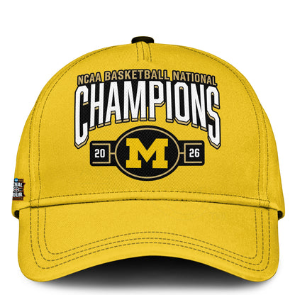 NCAA Basketball x Michigan Champions 2026 Limited Edition Tshirt