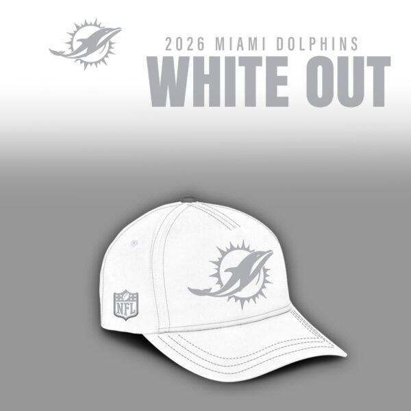 Miami Dolphins 2026 White Out Limited Edition Shirt