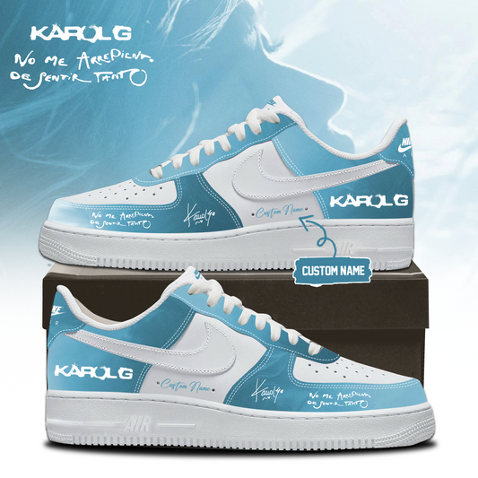 KaRol G Album “NO ME ARREPIENTO DE SENTIR TANTO” 🩵 – Shoes