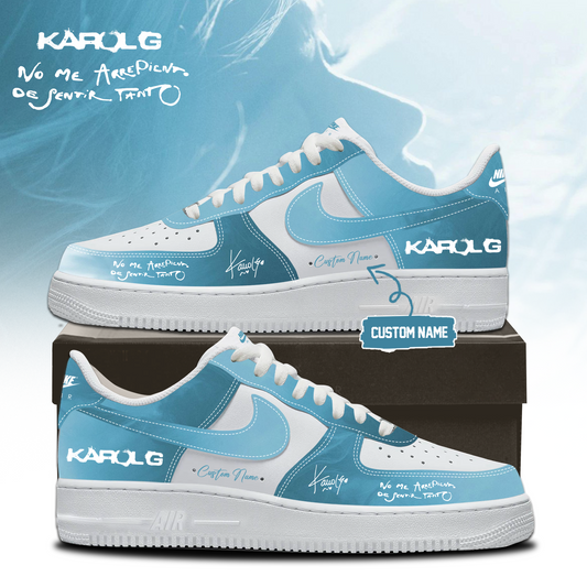 KaRol G Album “NO ME ARREPIENTO DE SENTIR TANTO” 🩵 – Shoes