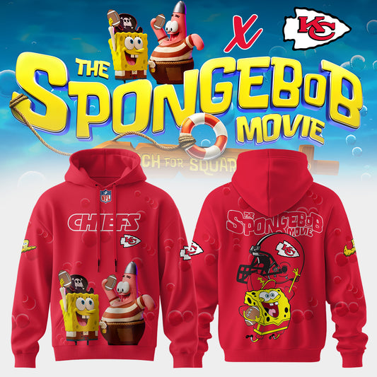 Kansas City Chiefs x SpongeBob Limited Edition – Hoodie V2