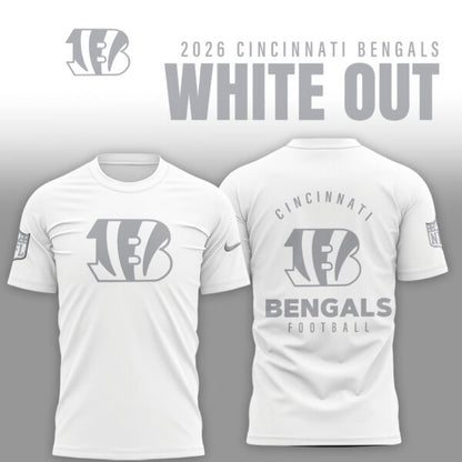 Cincinnati Bengals 2026 White Out Limited Edition Shirt