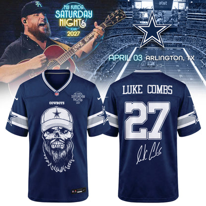 Dallas Cowboys x Luke Combs My Kinda Saturday Night Tour 2027 Jersey