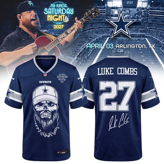 Dallas Cowboys x Luke Combs My Kinda Saturday Night Tour 2027 Jersey