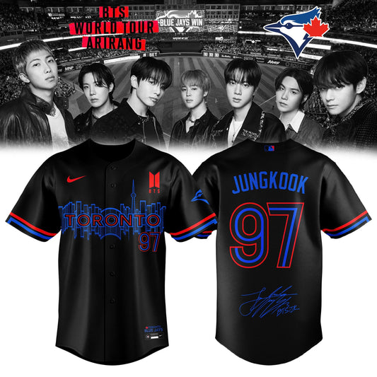 Toronto Blue Jays x JUNGKOOK 97 BTS World Tour 2026 Limited Edition Jersey
