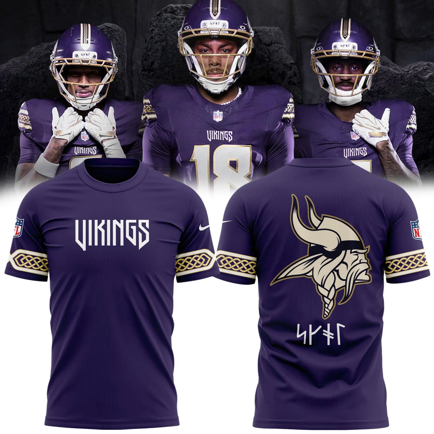 Special New Minnesota Vikings Rivalry T-Shirt 2026
