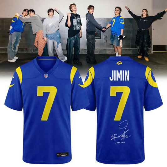 Los Angeles Rams x BTS World Tour 2026 Limited Edition Jersey