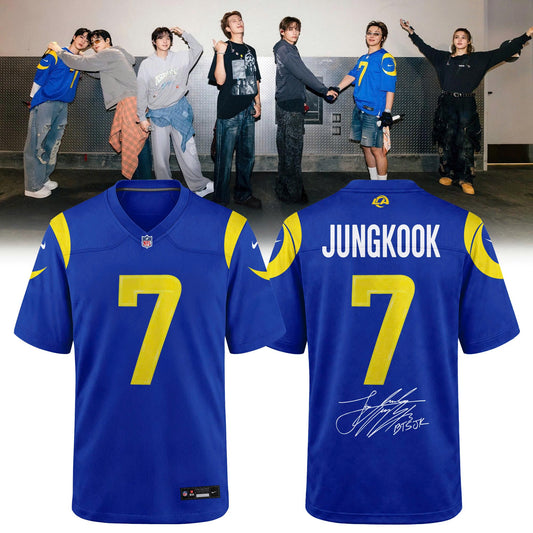 Los Angeles Rams x BTS World Tour 2026 Limited Edition Jersey