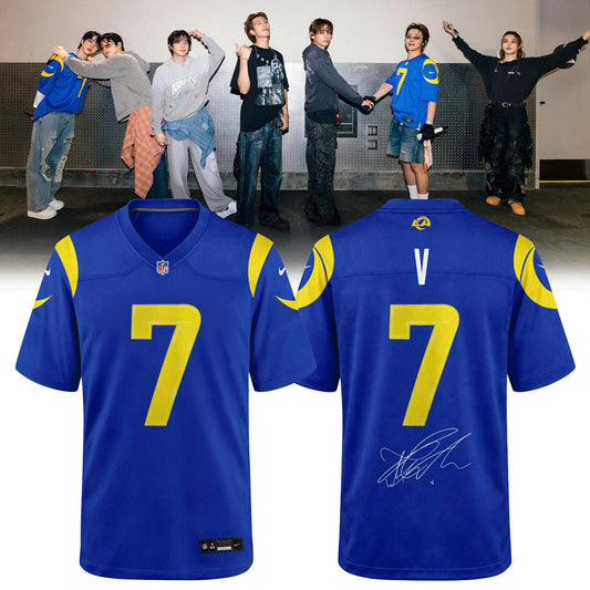 Los Angeles Rams x BTS World Tour 2026 Limited Edition Jersey