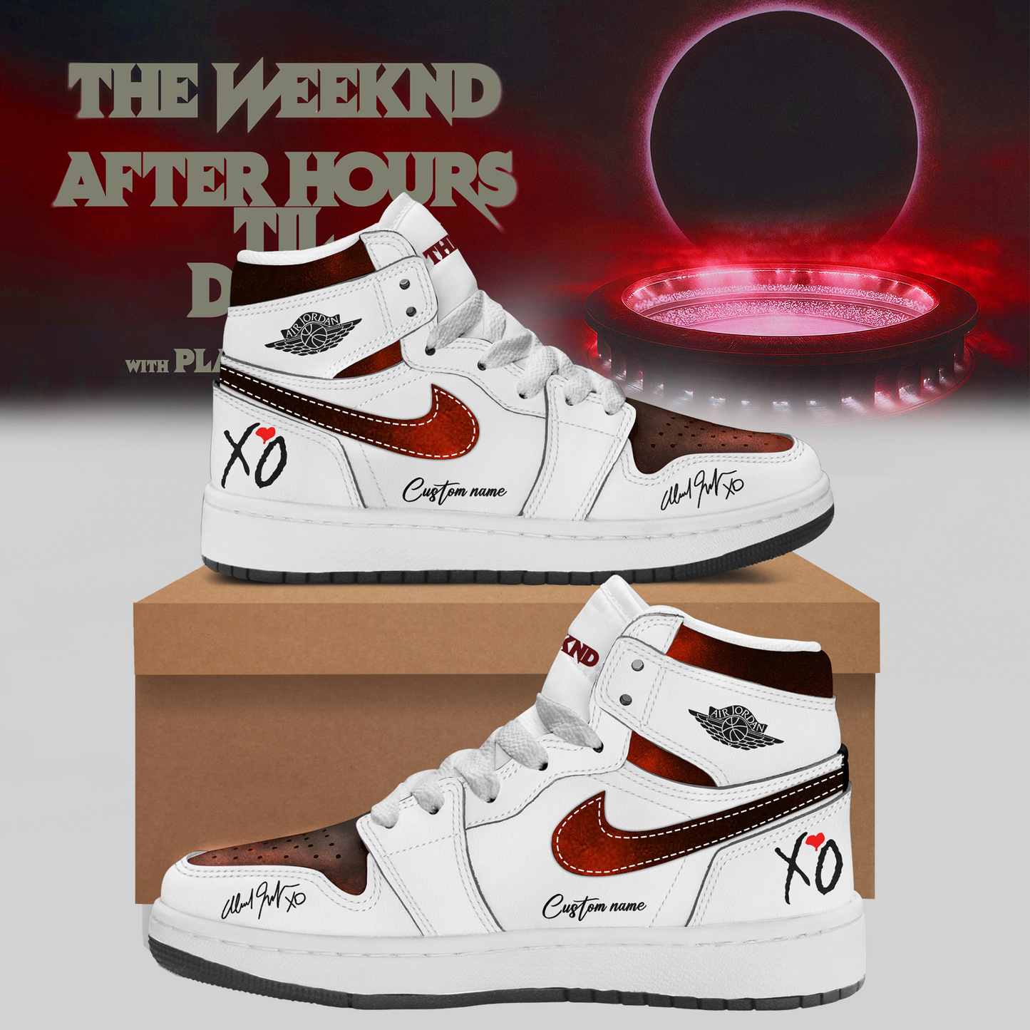 The Weeknd _ After Hours Till Dawn Tour Signature – Shoes