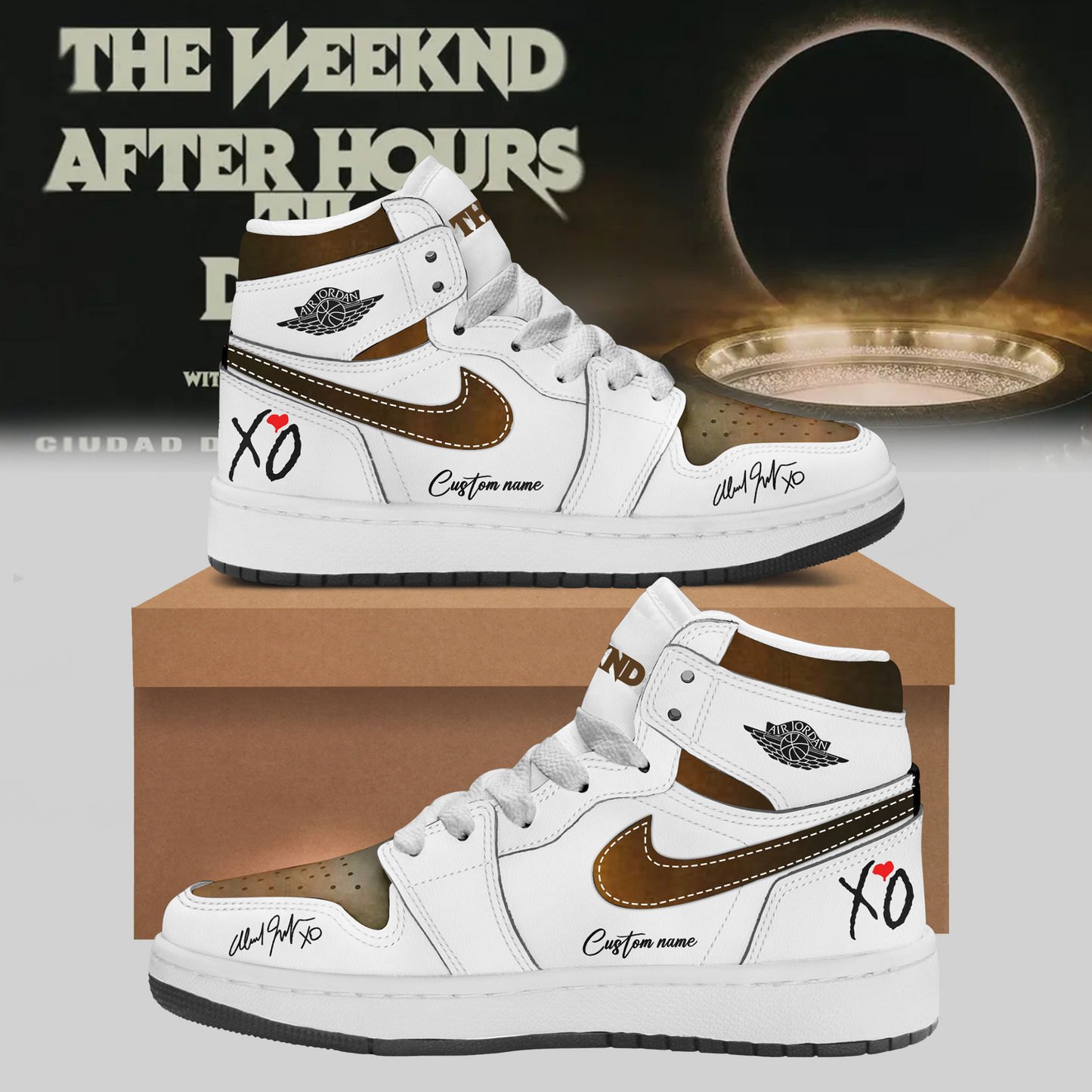 The Weeknd _ After Hours Till Dawn Tour Signature – Shoes