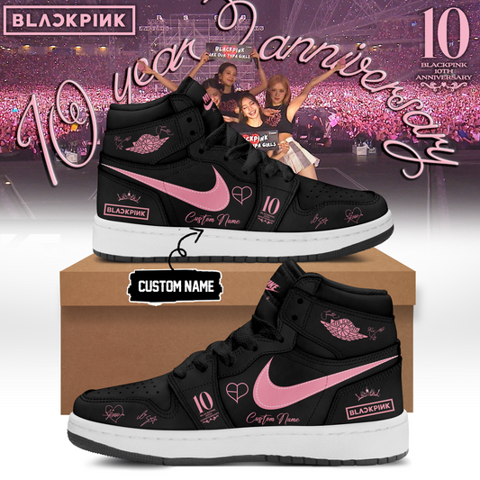 🖤 BLACKPINK – 10th Anniversary & Comeback 🩷 Exclusive JD1 Shoes