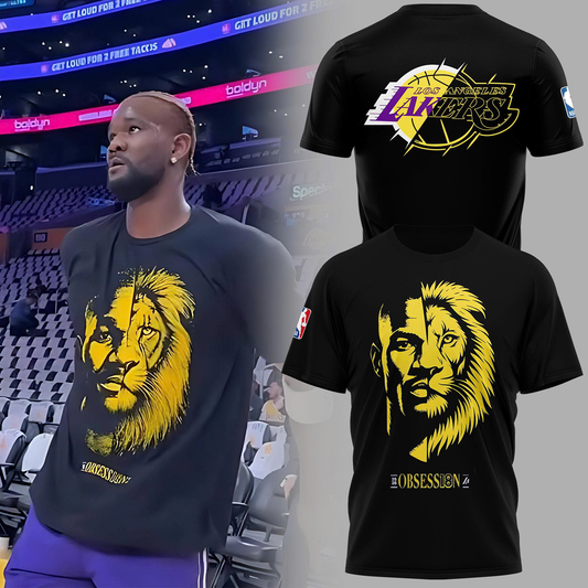 Los Angeles Lakers DA The Lion Combo TShirt