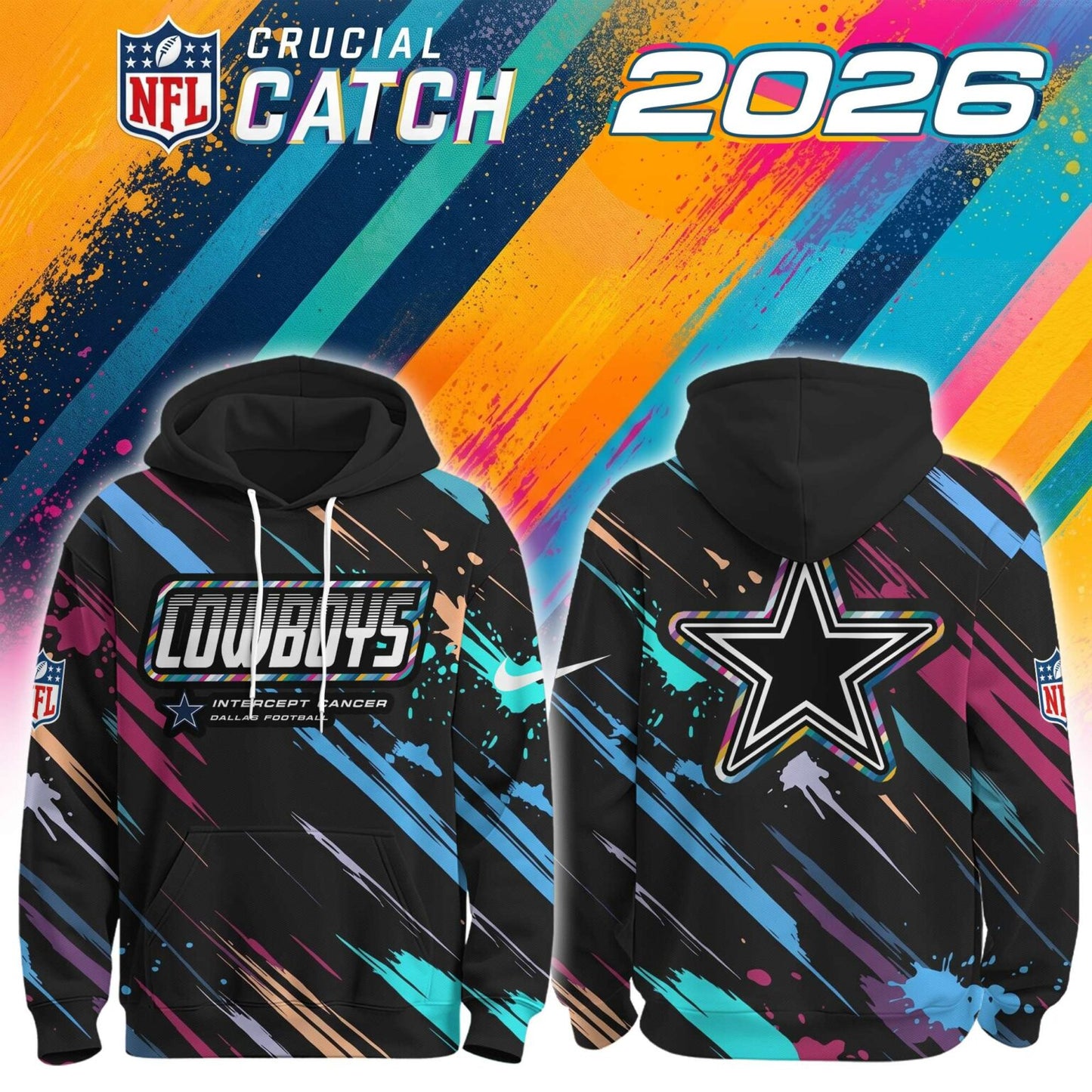 All Team NFL 2026 Crucial Catch Hoodie