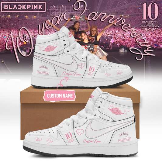 🖤 BLACKPINK – 10th Anniversary & Comeback 🩷 Exclusive JD1 Shoes