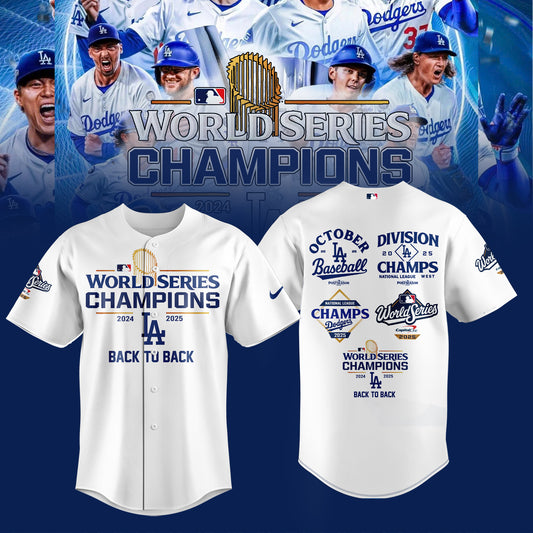 Los Angeles Dodgers 2025 World Series Champions Limited Edition Jersey