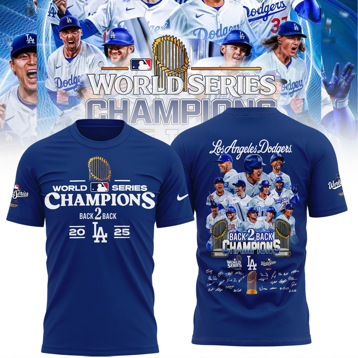 Los Angeles Dodgers 2025 World Series Champions Limited Edition Shirt
