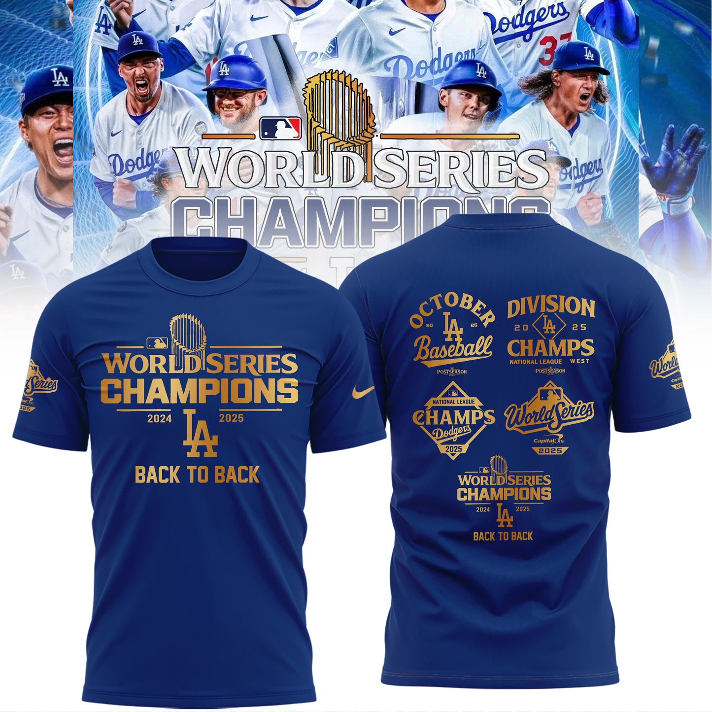 Los Angeles Dodgers 2025 World Series Champions Limited Edition Shirt
