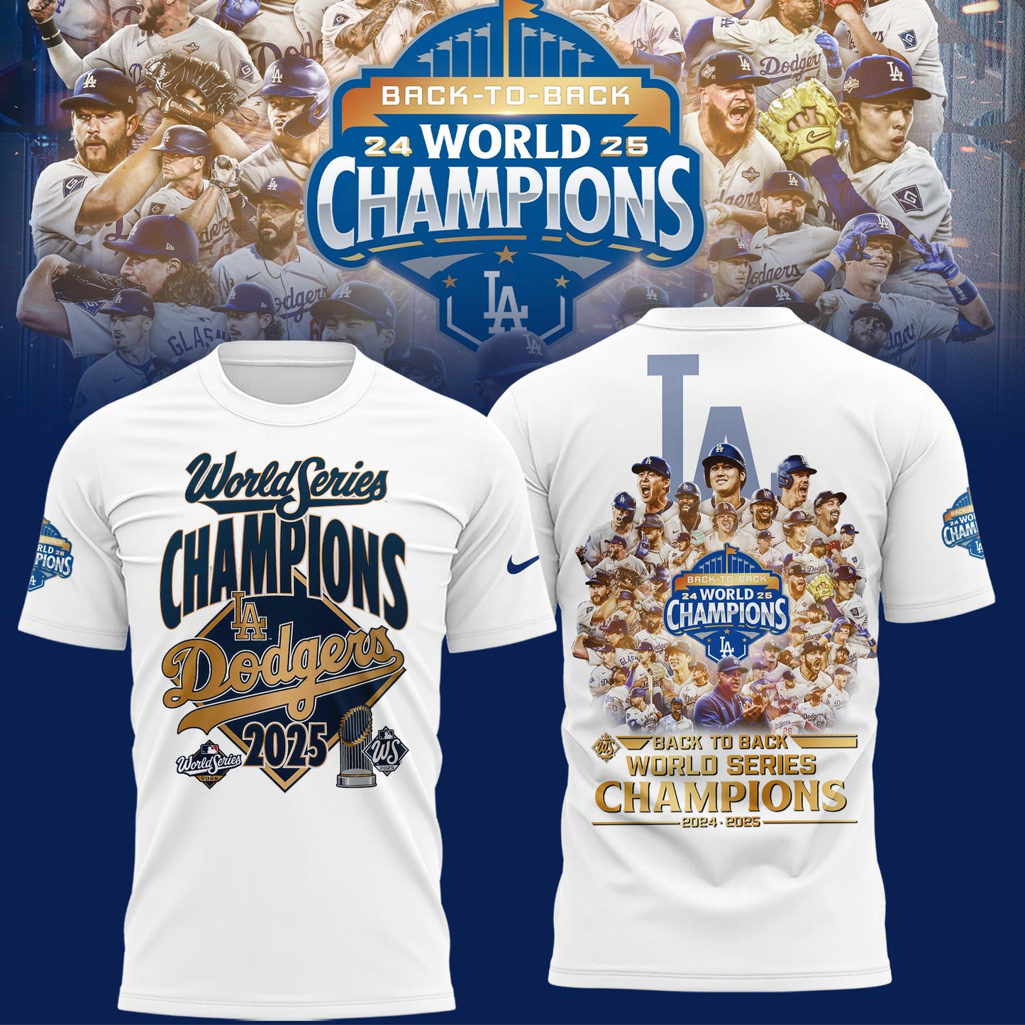 Los Angeles Dodgers 2025 World Series Champions Limited Edition Shirt