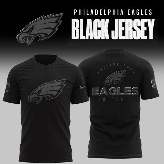 Philadelphia Eagles 2025 Back In Black Limited Edition Combo TShirt