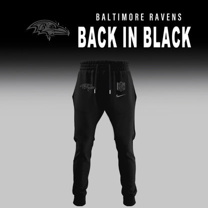 Baltimore Ravens 2025 Back In Black Limited Edition Combo TShirt